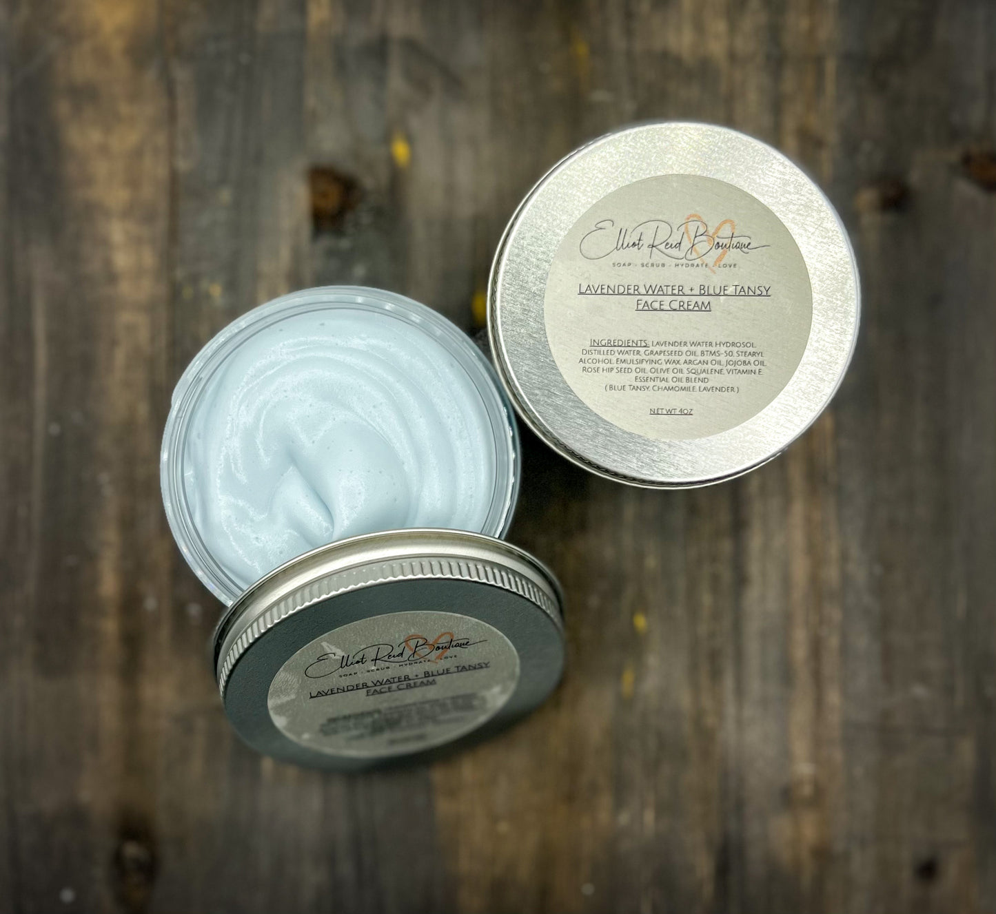 Lavender Water + Blue Tansy Face Cream